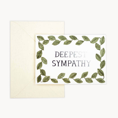 Deepest Sympathy (foiled card)