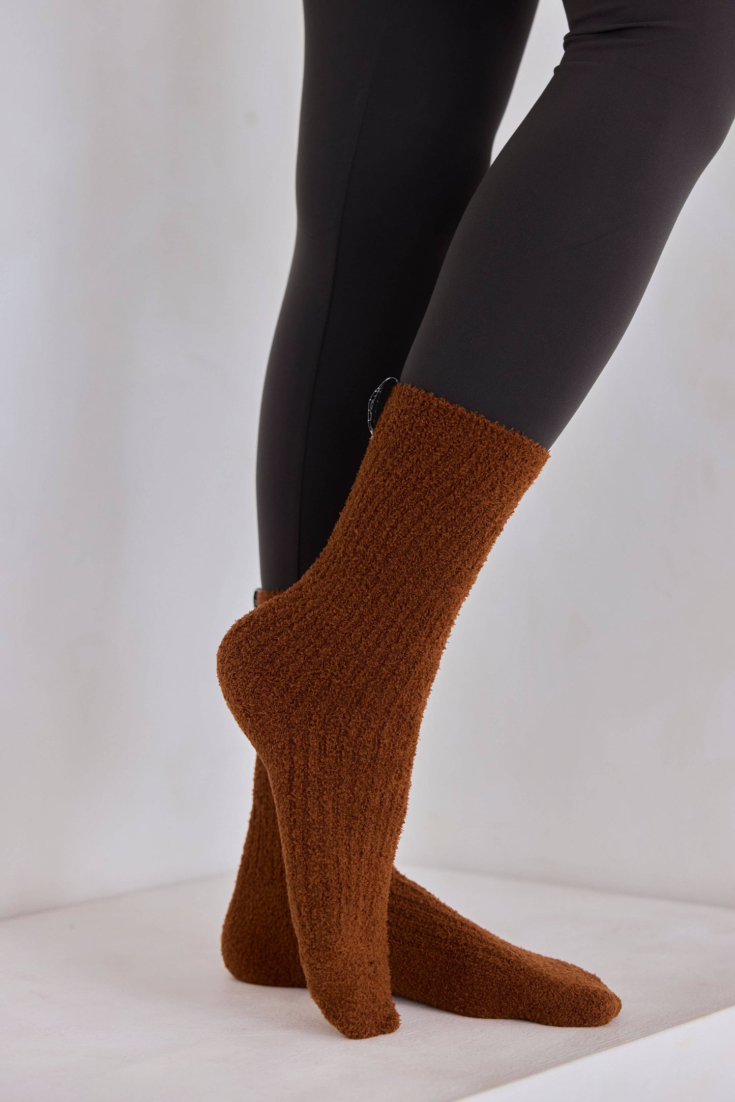 Cosy Socks - 100% Recycled - Sepia - AW25