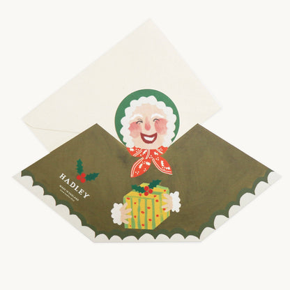Mrs Claus Stand-Up Card