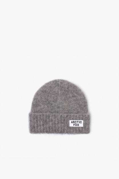 The Mohair Beanie - Arctic Grey