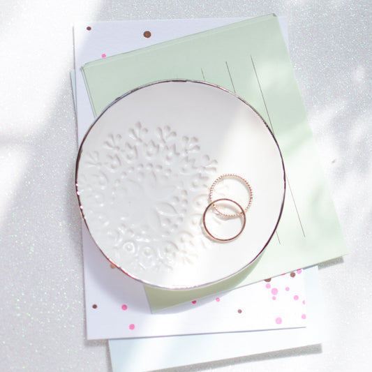 Circular Stamp Trinket Dish