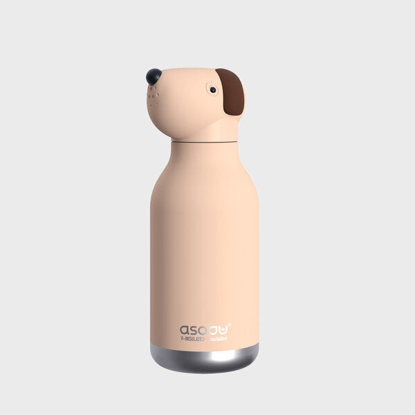 Beige Dog Bestie Bottle