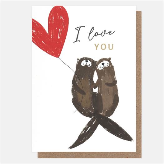 I Love You Otters