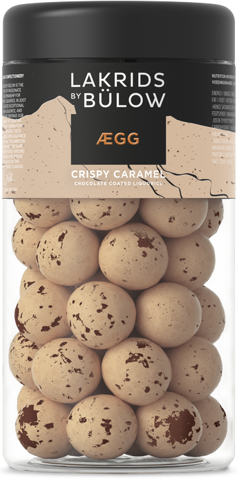 Aegg Crispy Caramel Chocolate Coated Liquorice - Regular 295g