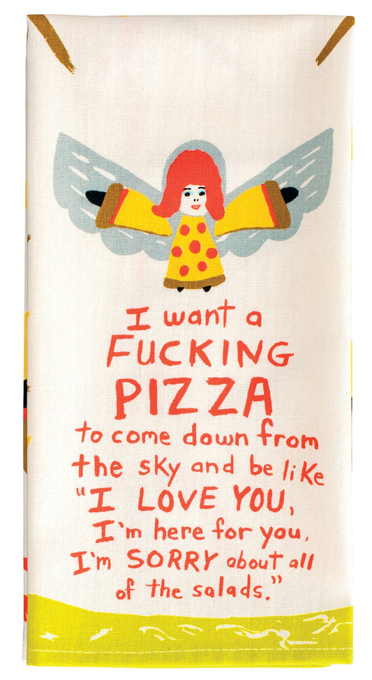 Fucking Pizza Dish Towel