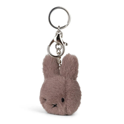 Miffy Fuzzy Keyring - Taupe