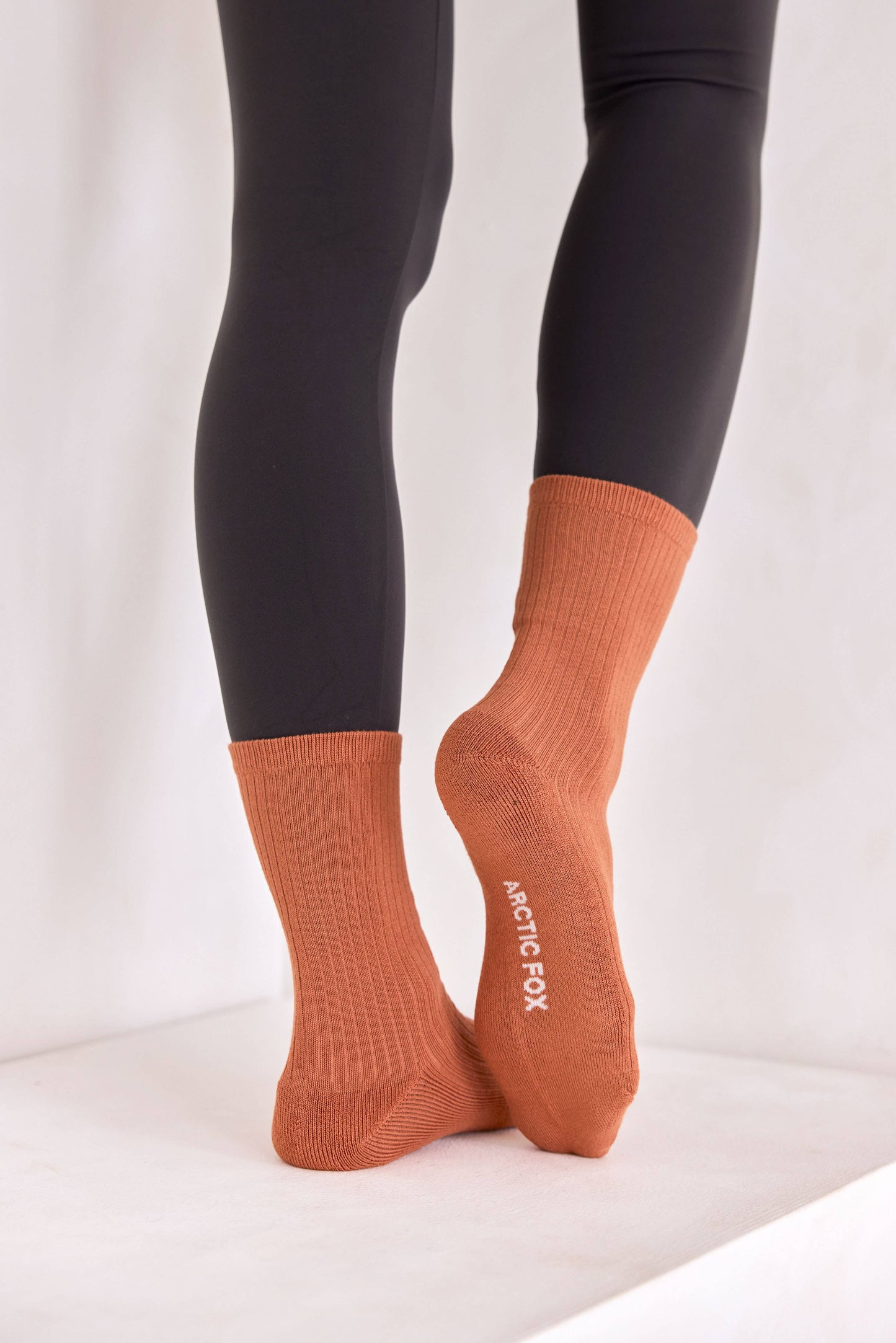 The Everyday Socks - 100% Bamboo - Terracotta Clay - AW25