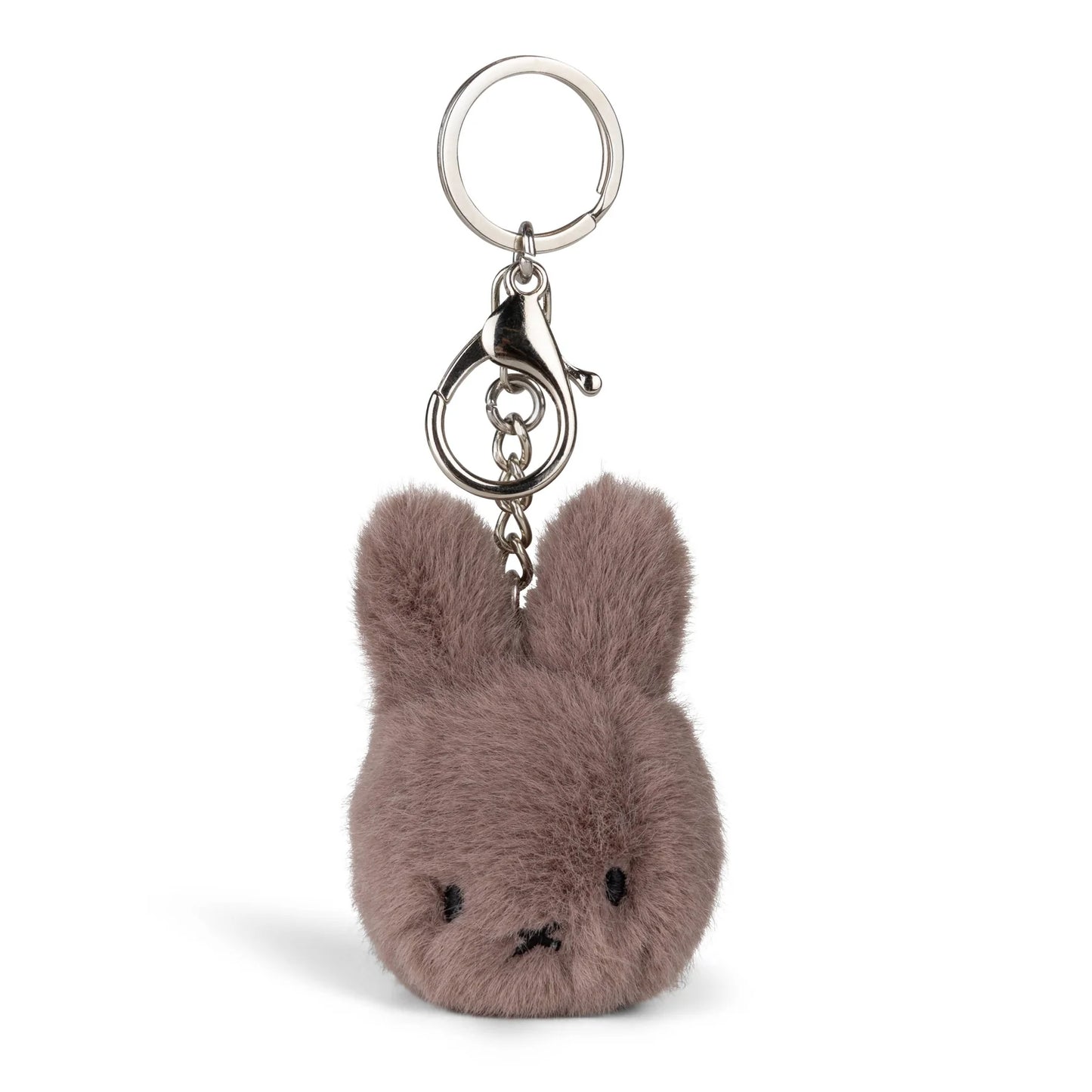 Miffy Fuzzy Keyring - Taupe