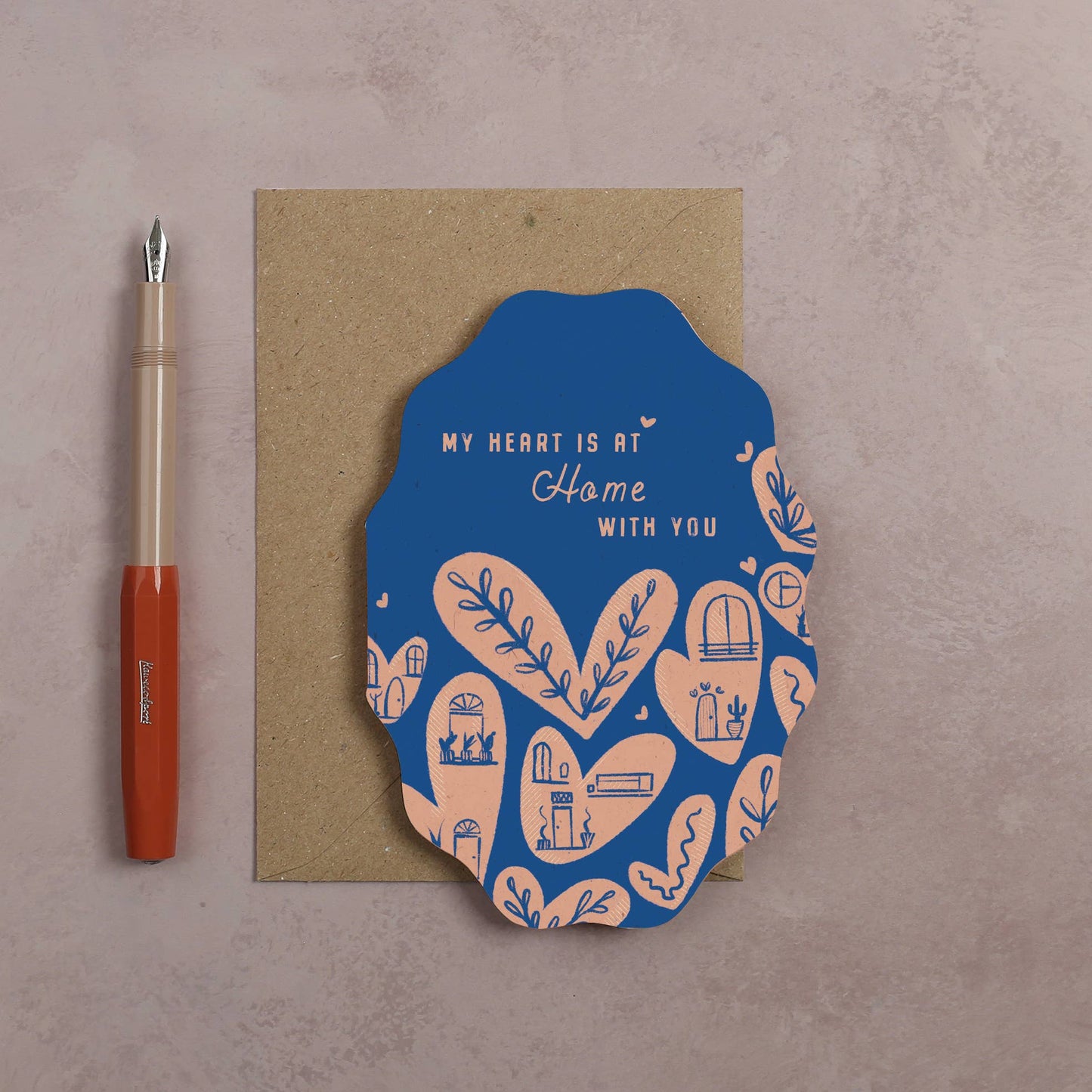 Heart Home Card | Anniversary Cards | Love Cards | New Home