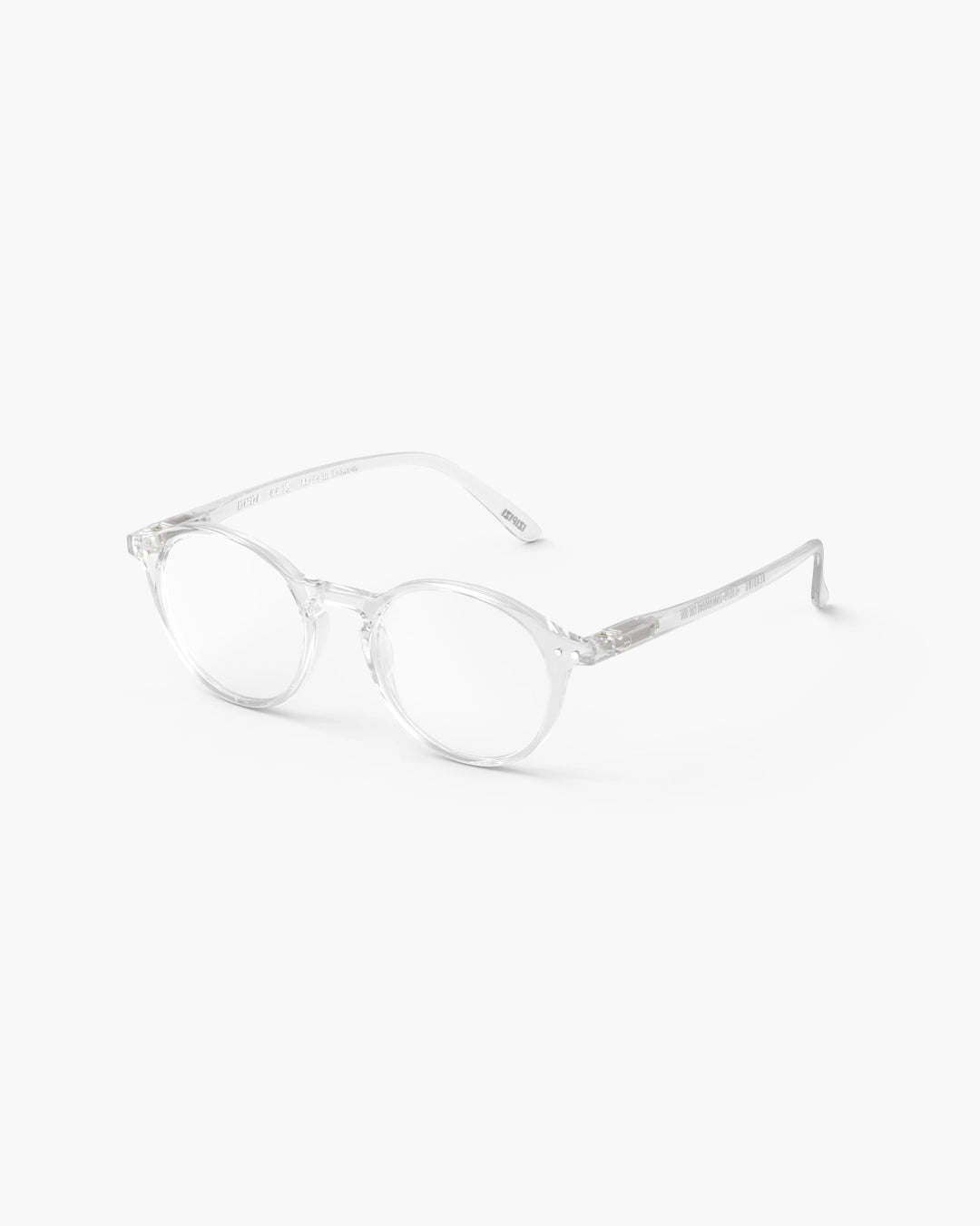 Unisex Reading Glasses - Style D - Crystal +2.5