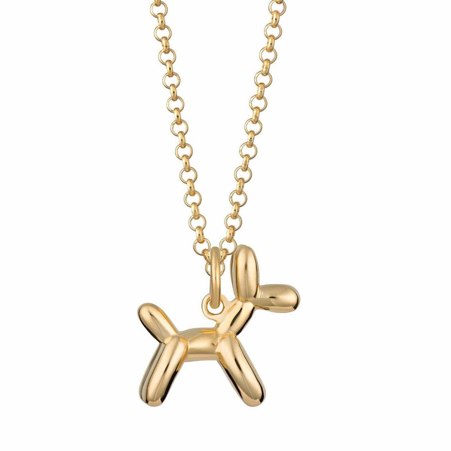 Balloon Dog Necklace: Chain: 40-45cm / Sterling Silver