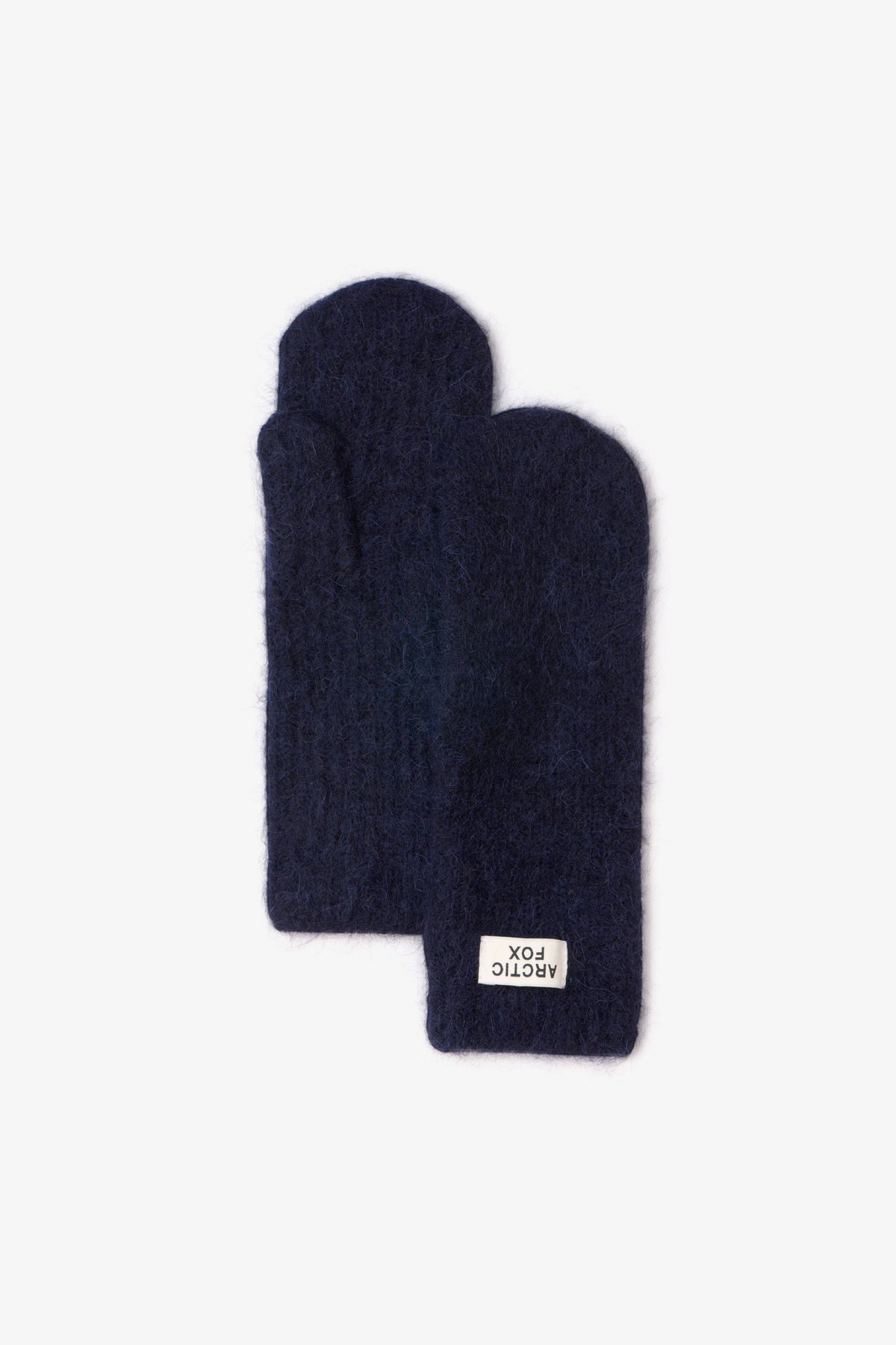 The Alpaca Mittens - Deep Sea Navy