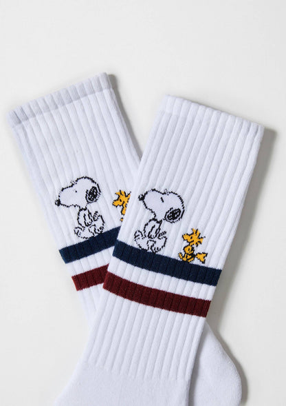 BeSnoopy Stripes Street - 100% Organic Cotton Socks: Blank / 41/46