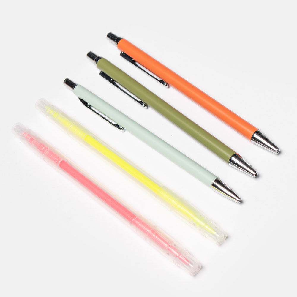 Essential Desk Set of 5 Pens