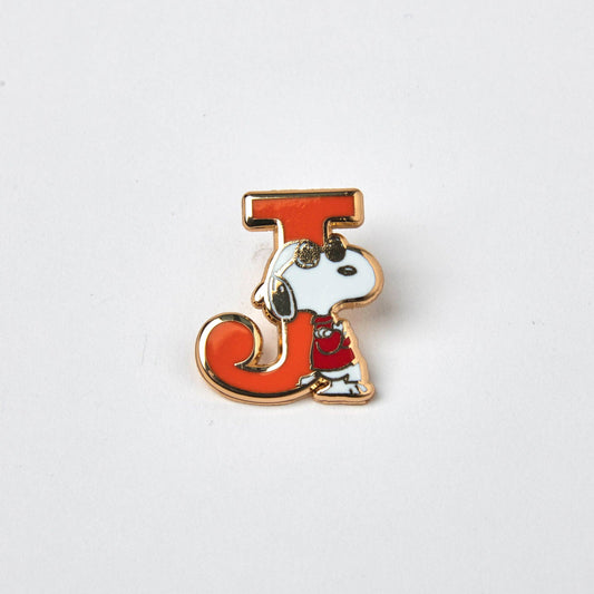 Peanuts Alphabet Pin - J