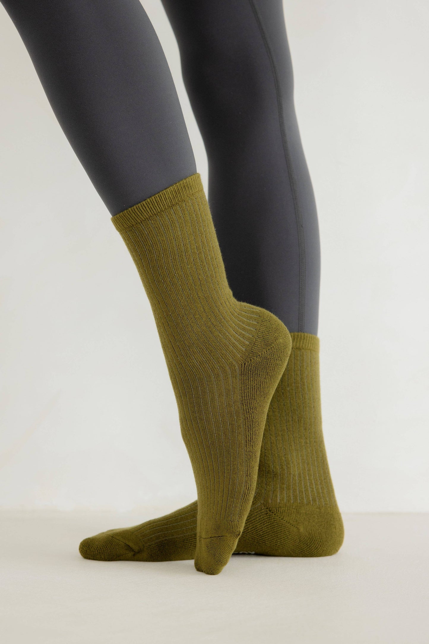 The Everyday Socks - 100% Bamboo - Khaki - AW25