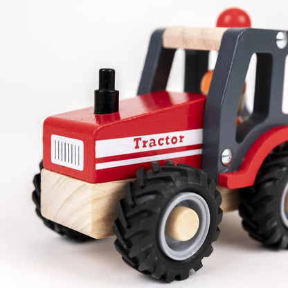 Wooden Tractor