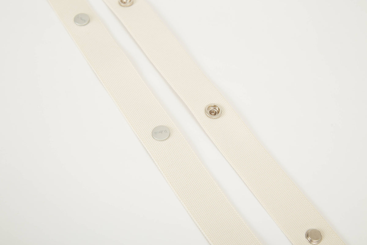 Plain fabric adjustable strap: Black