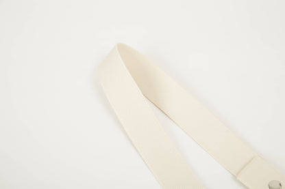 Plain fabric adjustable strap: Orange