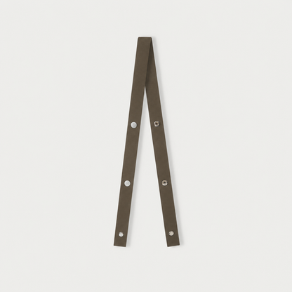 Plain fabric adjustable strap: Black
