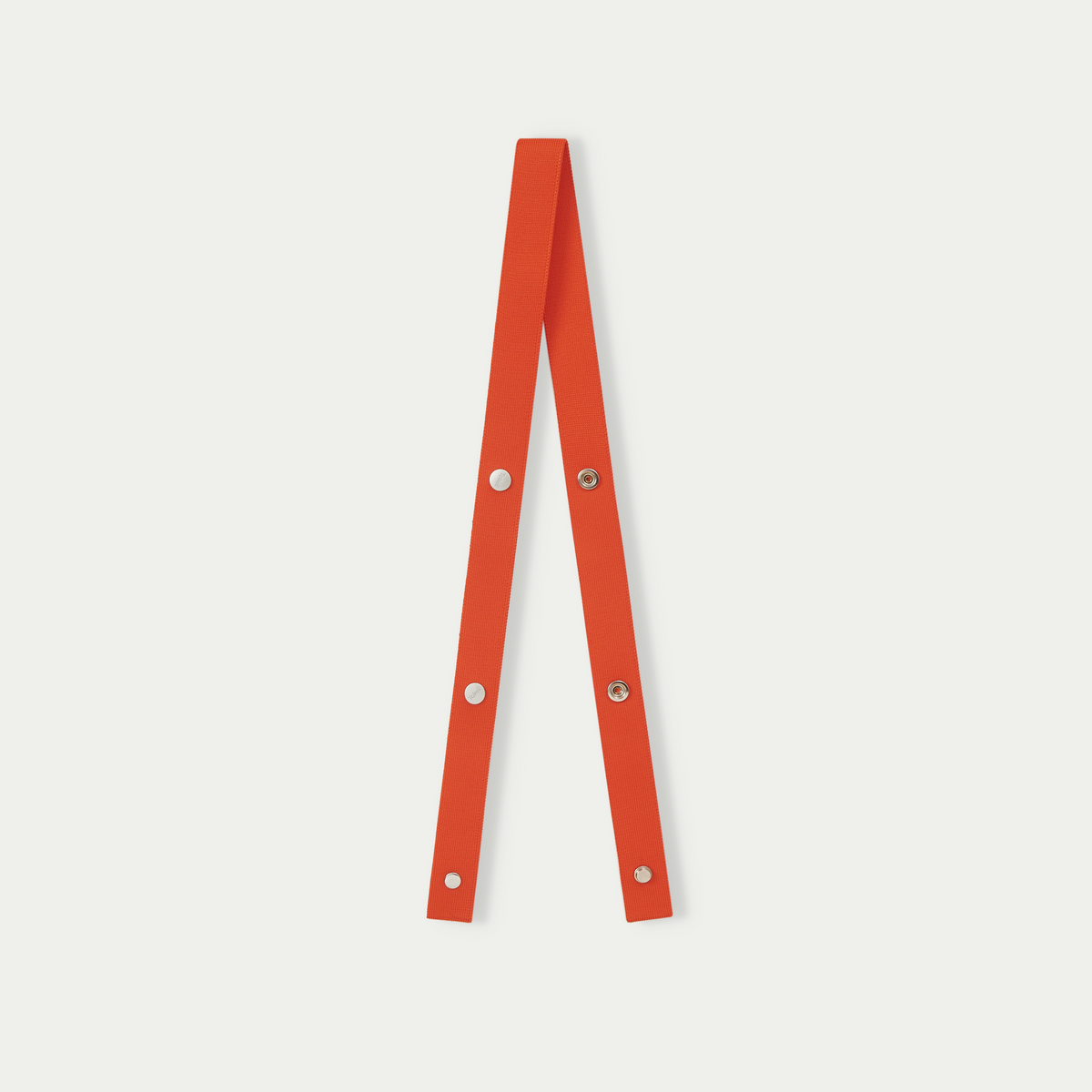 Plain fabric adjustable strap: Orange