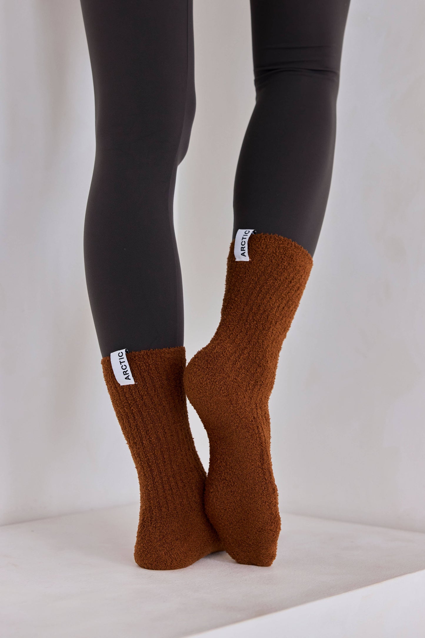 Cosy Socks - 100% Recycled - Sepia - AW25