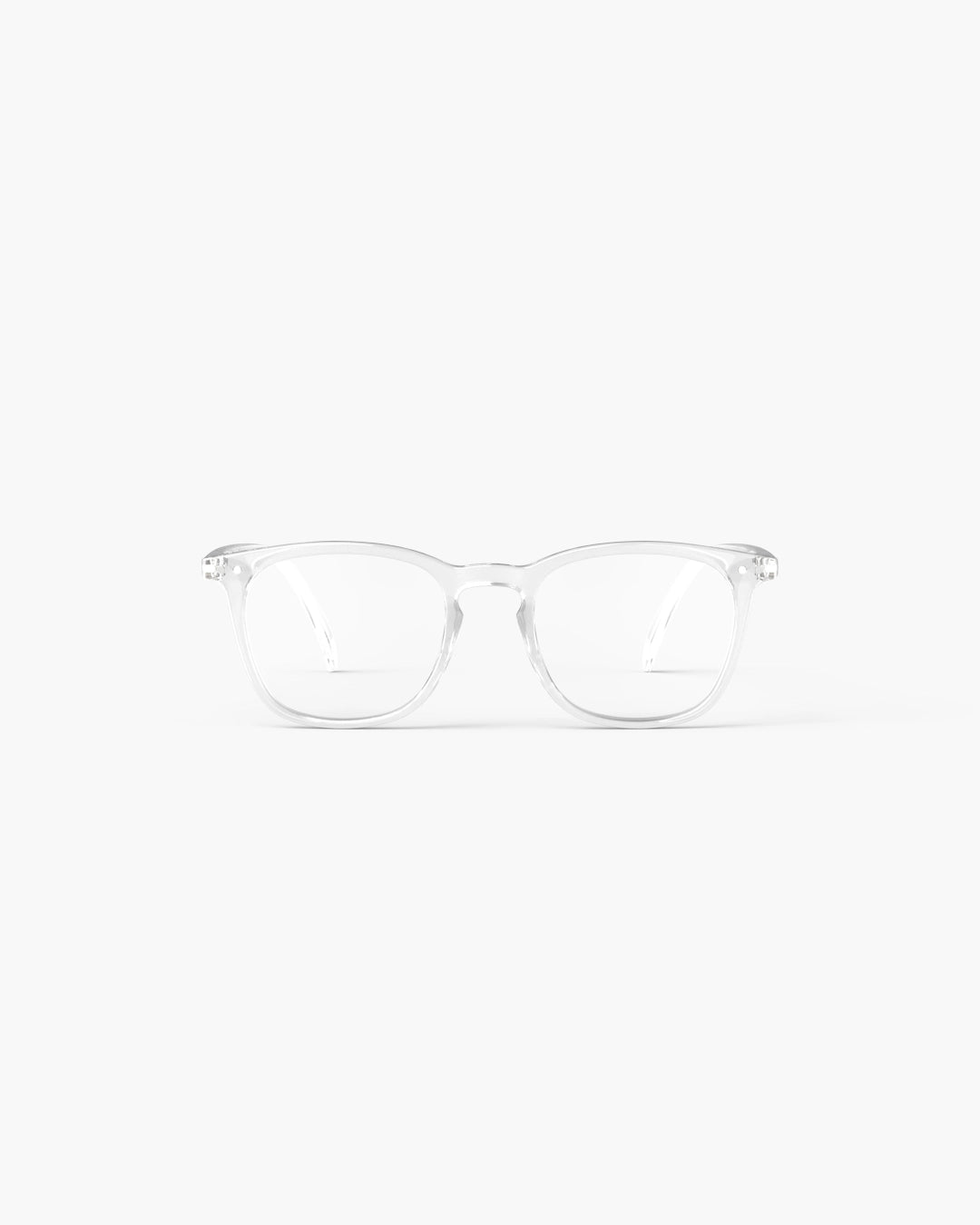 Unisex Reading Glasses - Style E - Crystal +1.5