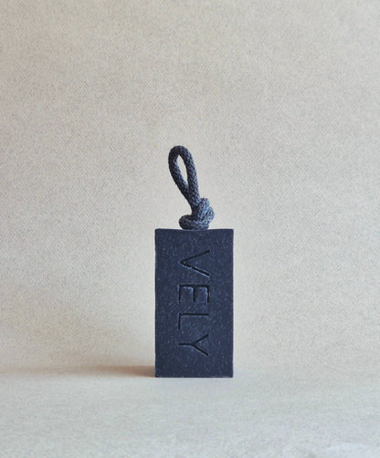 Natural Handmade Soap On A Rope “Black Rose"