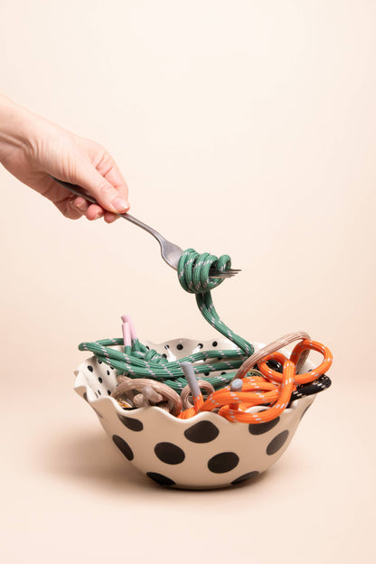 Green/Pink Cord Long Phone Strap