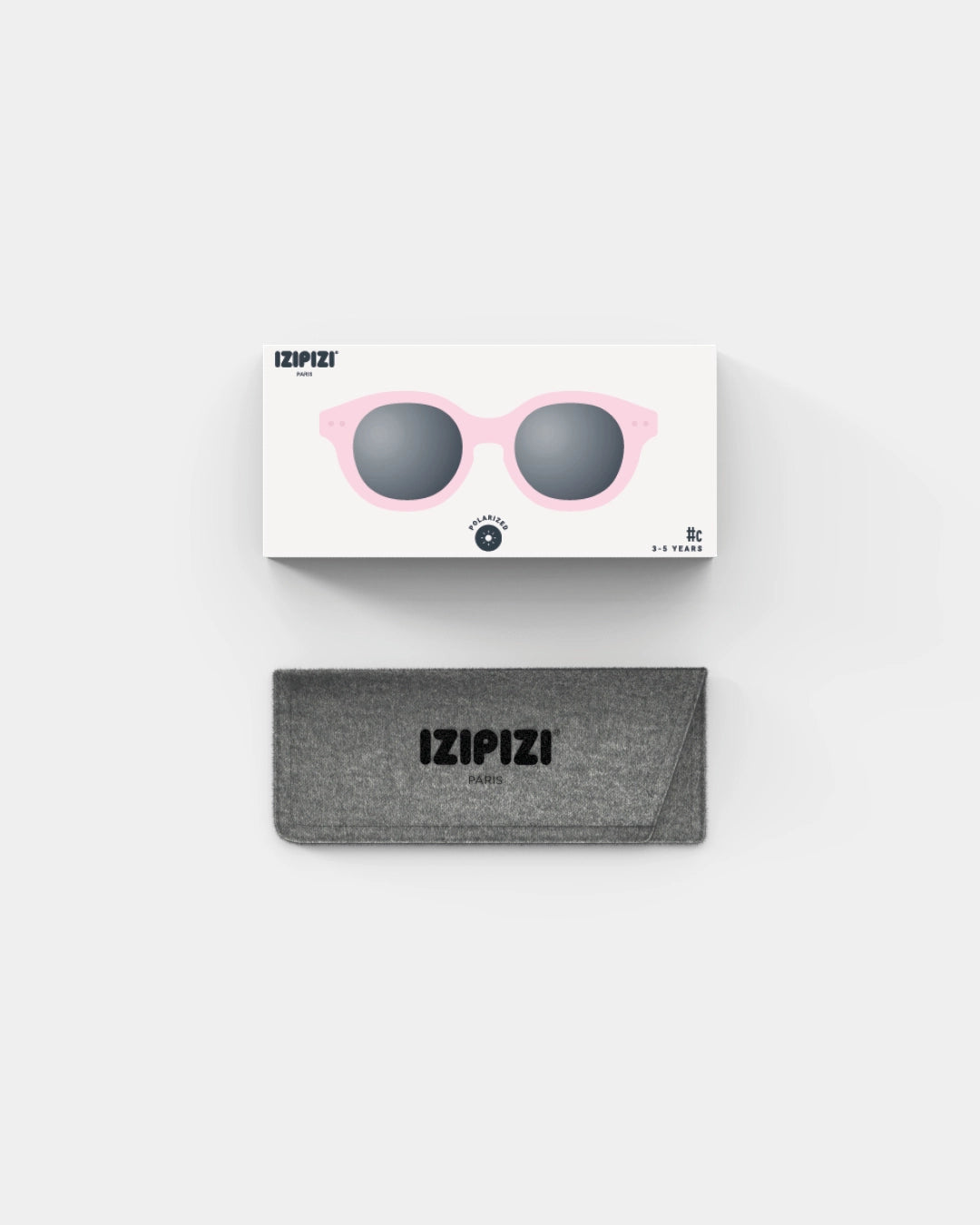 Kids Plus Sunglasses - Style C - Pastel Pink