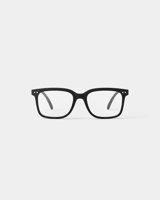 Unisex Reading Glasses - Style L - Black +3