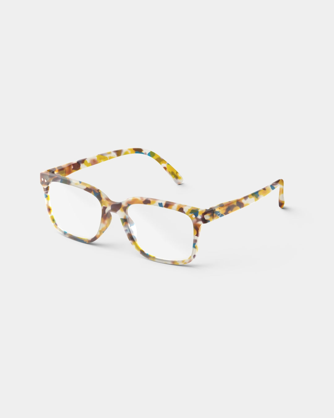 Unisex Reading Glasses - Style L - Blue Tortoise +2