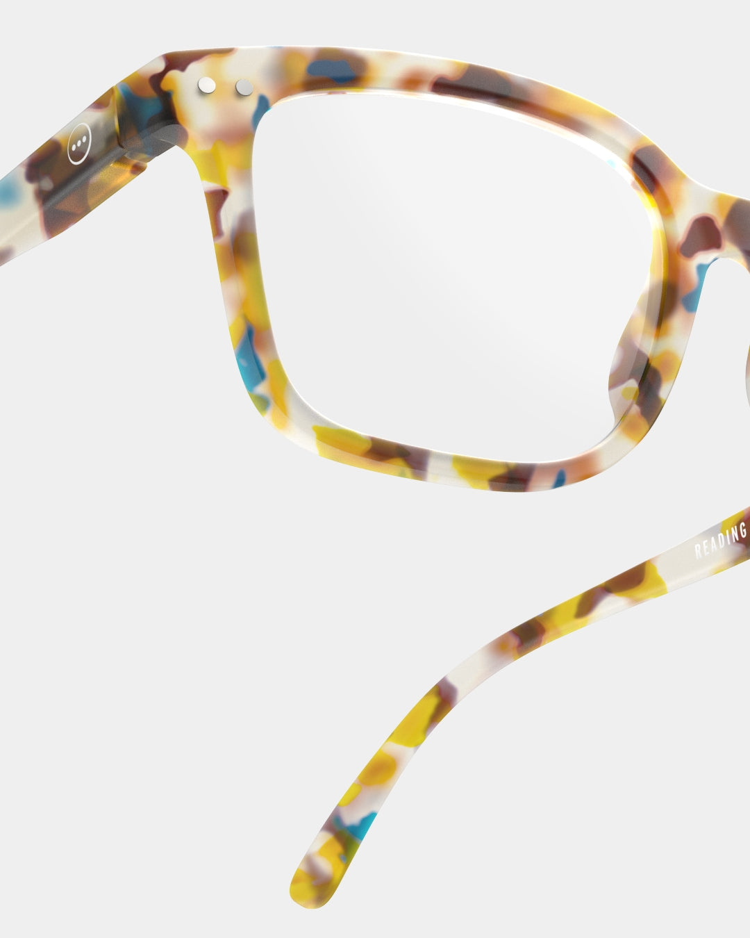 Unisex Reading Glasses - Style L - Blue Tortoise +2