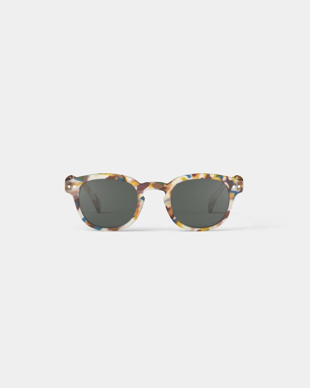 Unisex Sunglasses - Style C Blue Tortoise