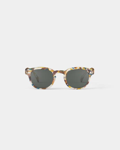 Unisex Sunglasses - Style C Blue Tortoise