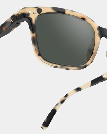 Unisex Sunglasses - Style L - Light Tortoise