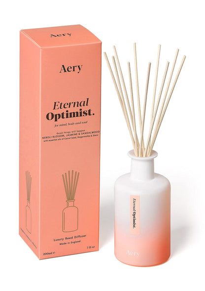 Eternal Optimist Reed Diffuser - Neroli Blossom Jasmin and Sandalwood