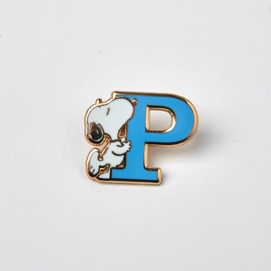 Peanuts Alphabet Pin - P