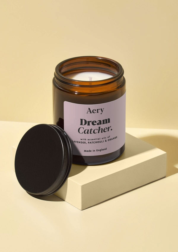 Dream Catcher Scented Jar Candle - Lavender, Patchouli and Orange 140g