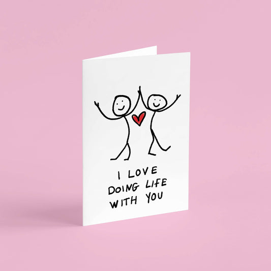 Life With You Valentine's Day Card