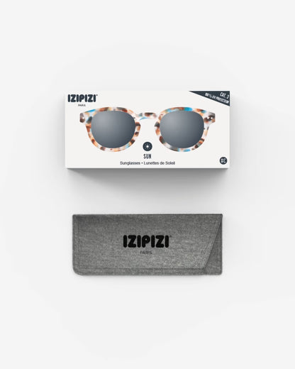 Unisex Sunglasses - Style C Blue Tortoise
