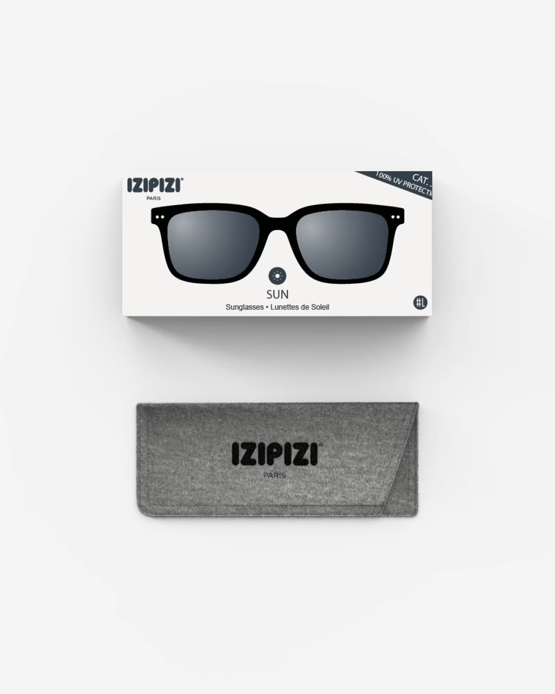 Unisex Sunglasses - Style L - Black