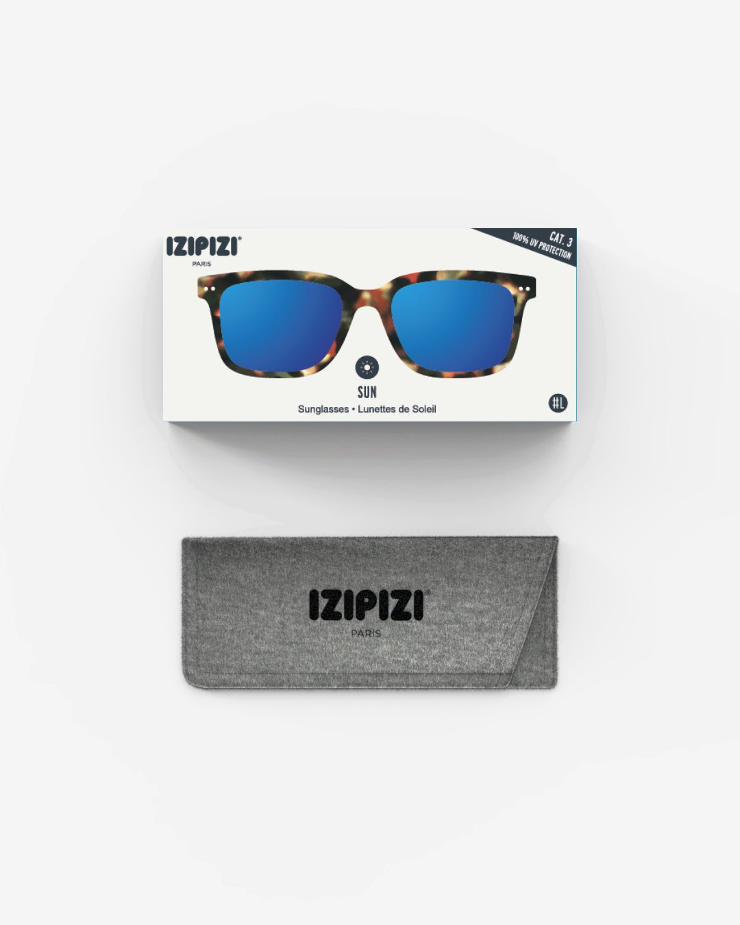 Unisex Sunglasses - Style L - Tortoise Mirror