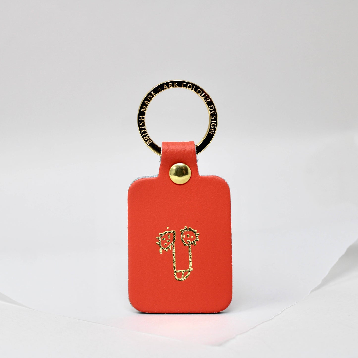 Willy Key Fob: Burnt Orange