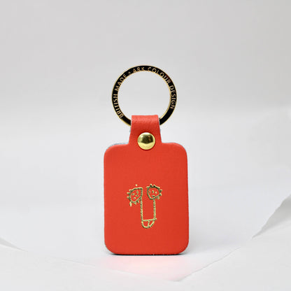 Willy Key Fob: Burnt Orange