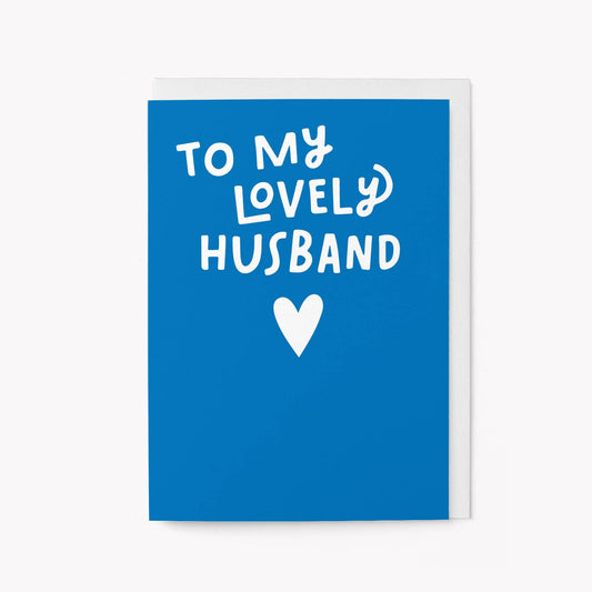 To My Lovely Husband