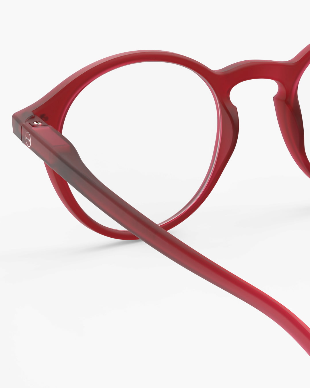 Unisex Reading Glasses - Style D - Cherry Red +2
