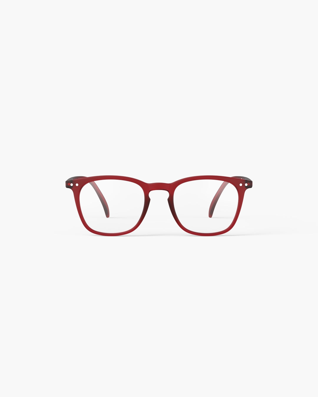 Unisex Reading Glasses - Style E - Cherry Red +2