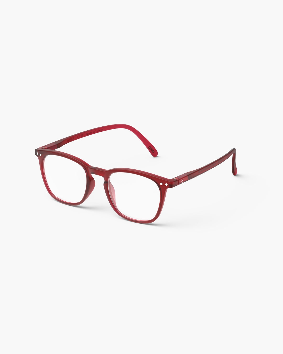 Unisex Reading Glasses - Style E - Cherry Red +2