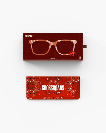 Unisex Reading Glasses - Style L - Wild Hooves +2.5